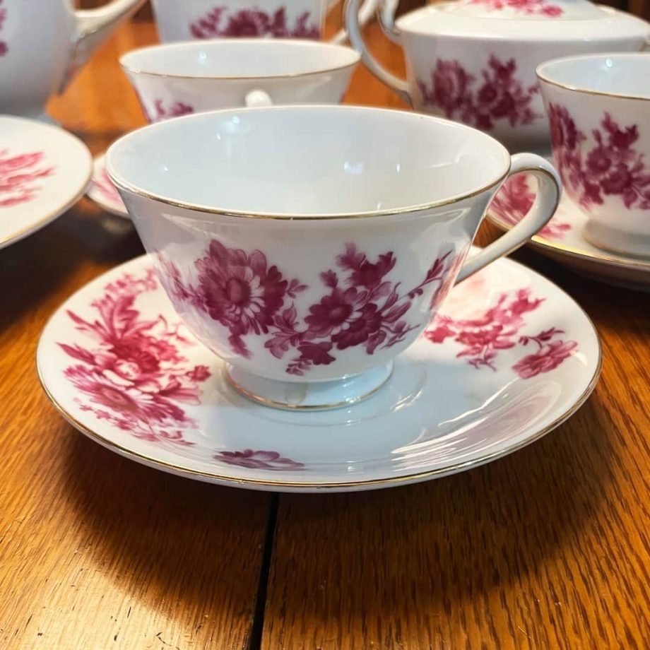 Juego de té porcelana Tsuji