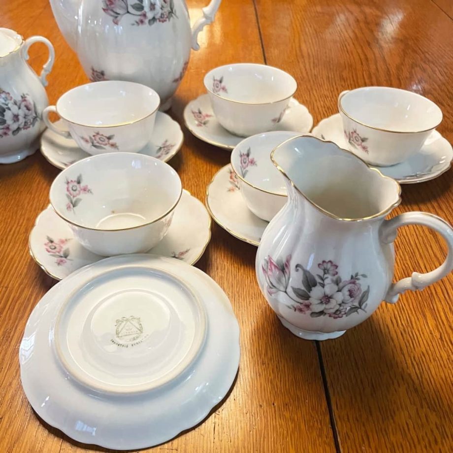 Juego de café de porcelana Verbano