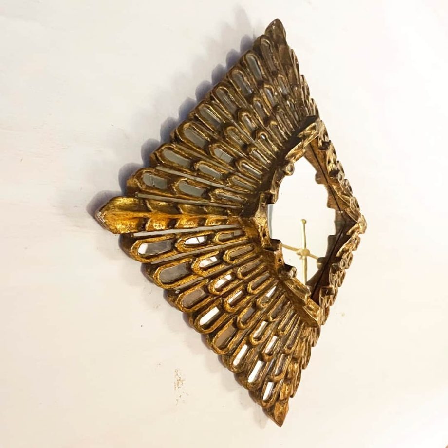 Espejo artesanal peruano