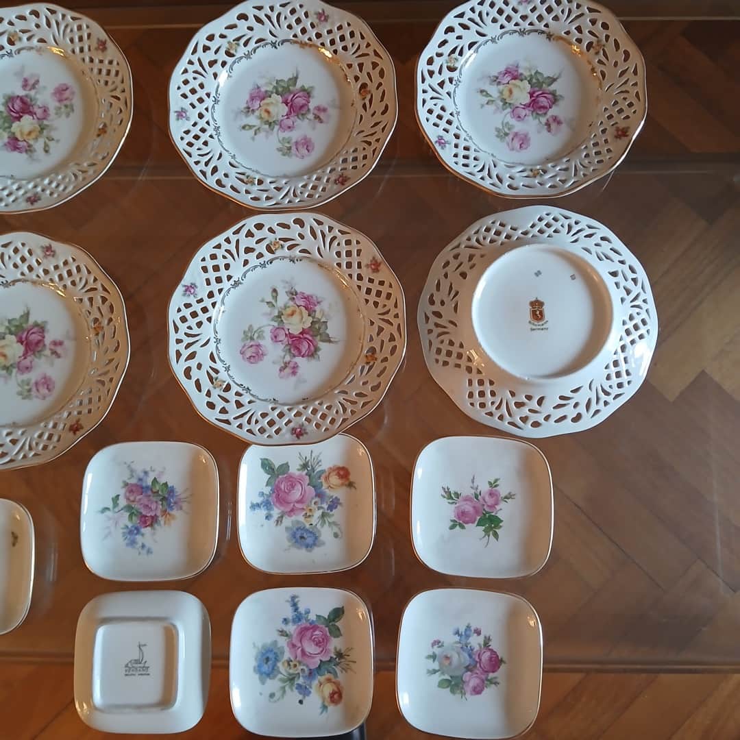 Lote de platos decorativos