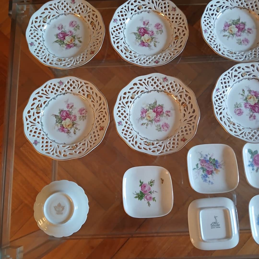 Lote de platos decorativos