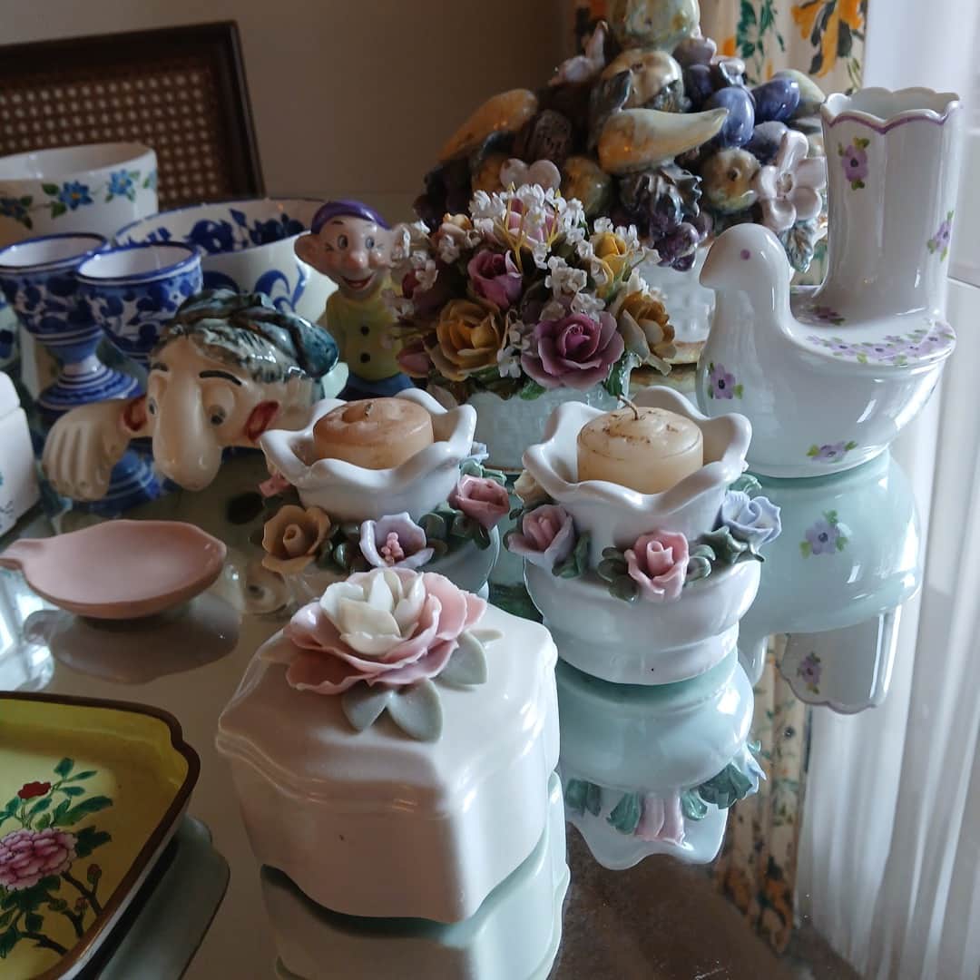 Lote de adornos de cerámica