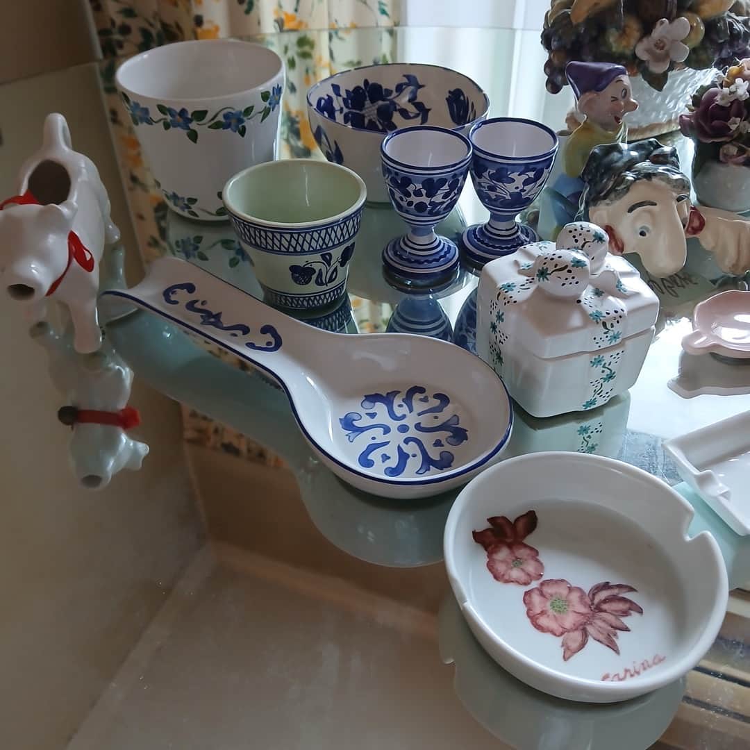 Lote de adornos de cerámica