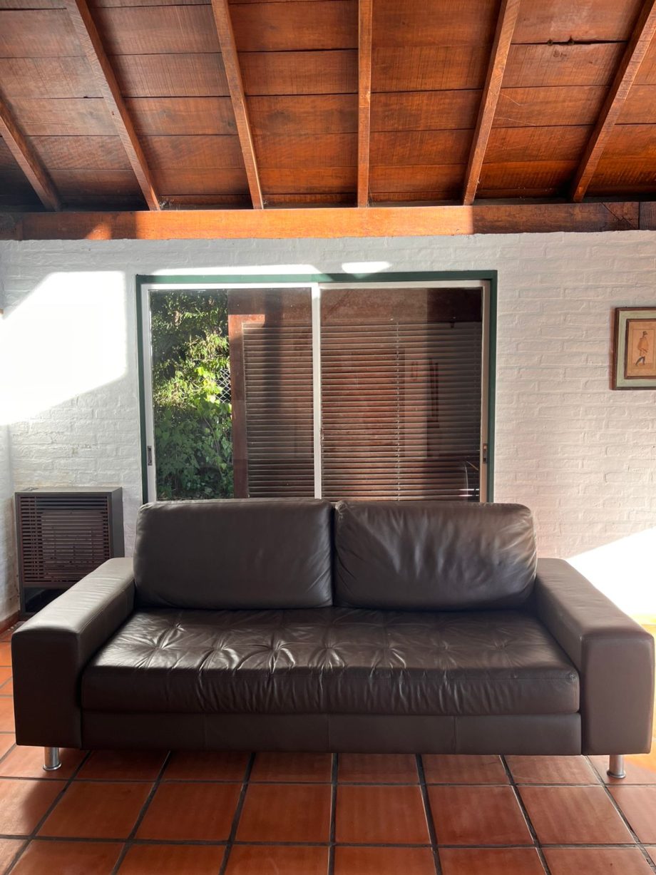 Sillón de cuero