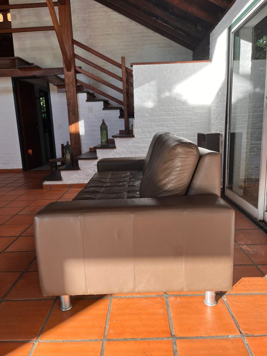 Sillón de cuero