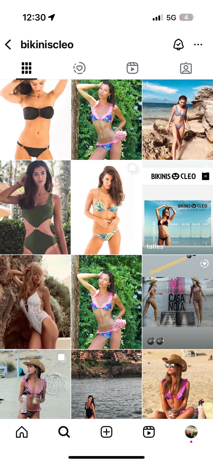 Lote de bikinis