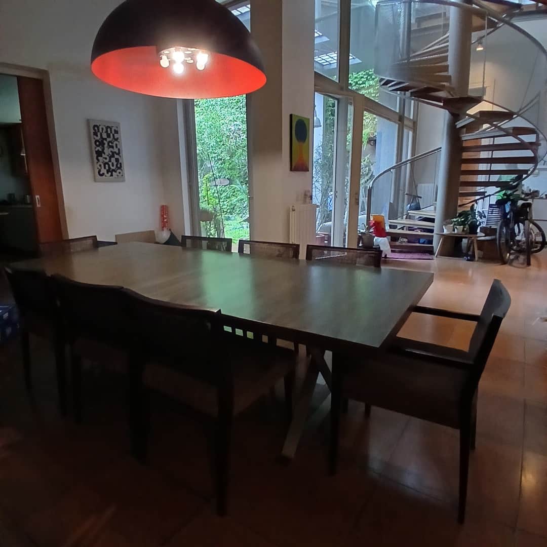 Lámpara 1/2 esfera colgante