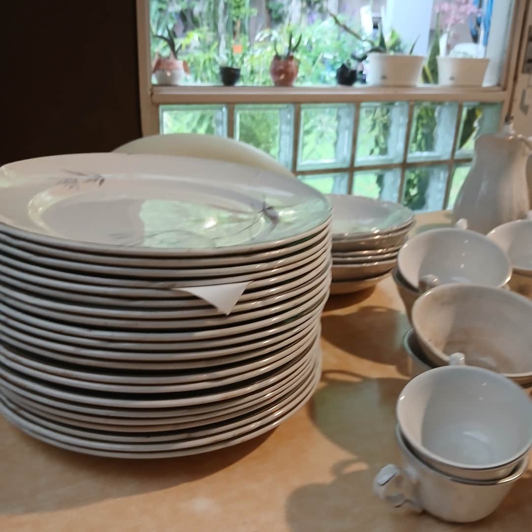 Lote de vajilla nacional