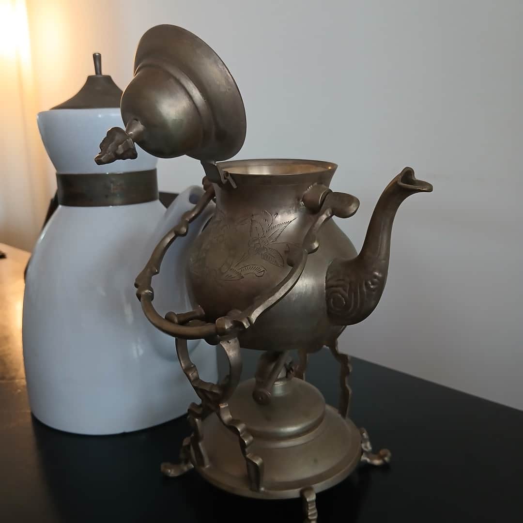 Samovar y cafetera