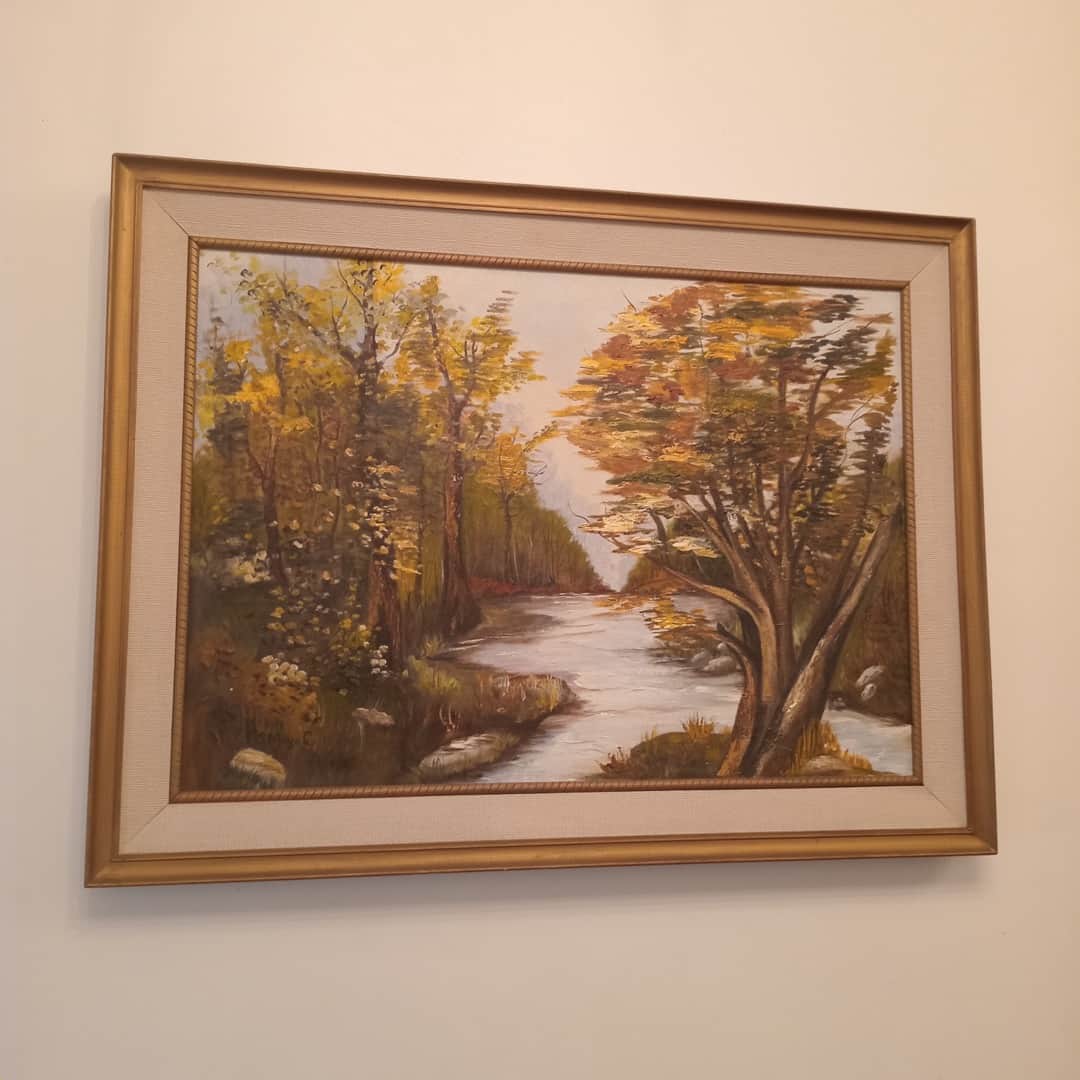 Óleo decorativo "Paisaje"