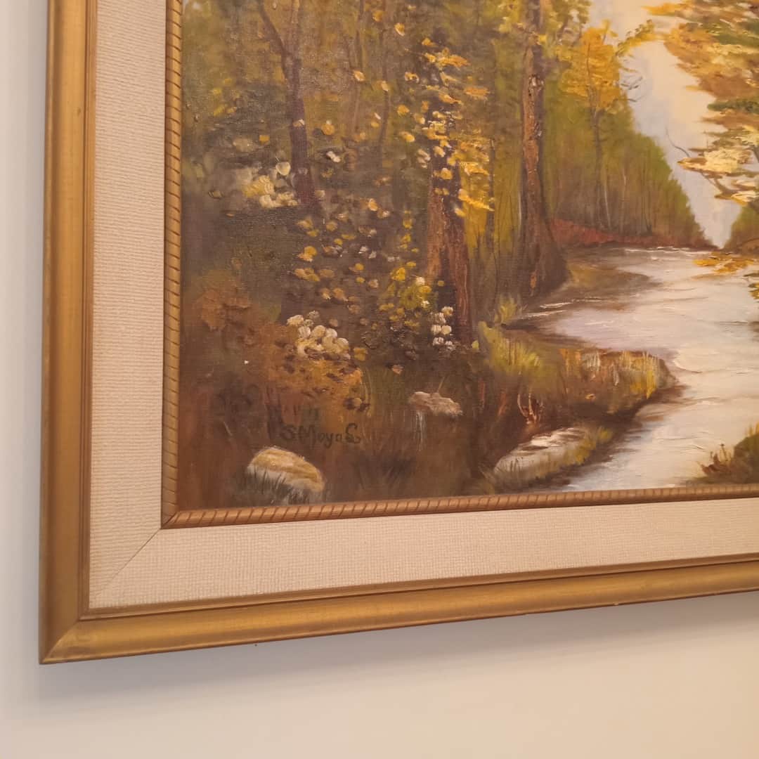 Óleo decorativo "Paisaje"