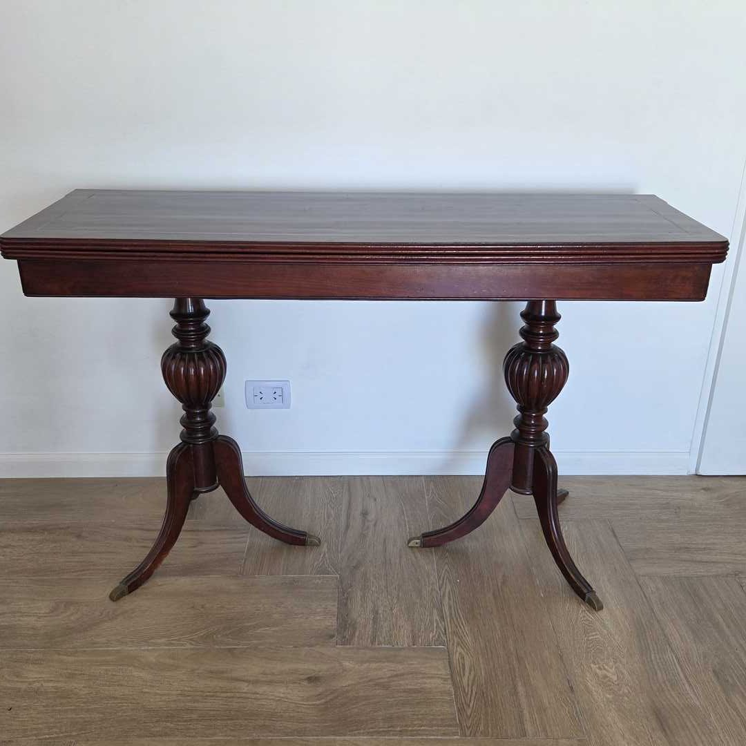 Mesa plegable tipo libro estilo inglés