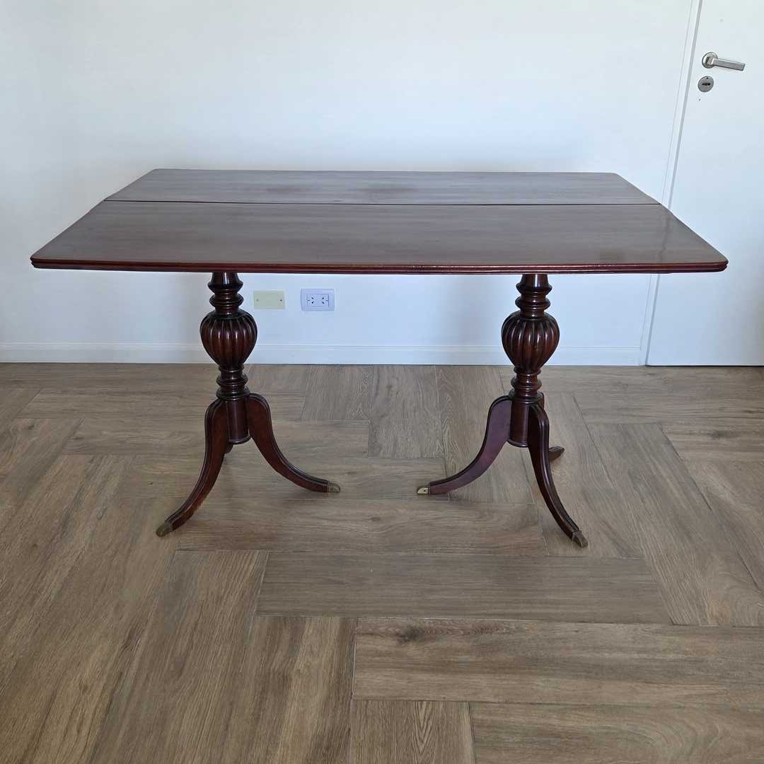 Mesa plegable tipo libro estilo inglés