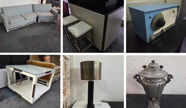 Mesa de comedor, Sillas, Bahiut, Mesa frente sofá, Sillón 3 cuerpos, Sofá 4 cuerpos, Sillón 1 cuerpo, Par de mesas auxiliares, Par de veladores, Bar en L, Puff, Mesa de juego, Silla diseño oriental, Percha valet, Samovar en peltre...