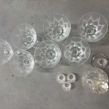 Lote de copas y vasos