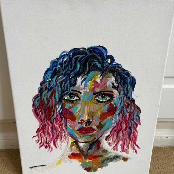 Cuadro "Rostro de mujer"