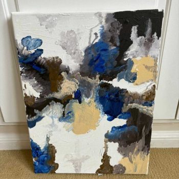 Cuadro "Abstracto" en colores pasteles