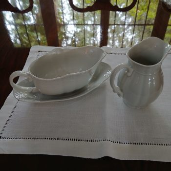 Salsera y cremera Verbano