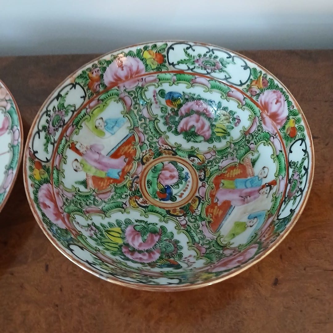 Plato oriental y bowl