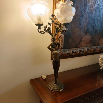 Petit bronce lámpara