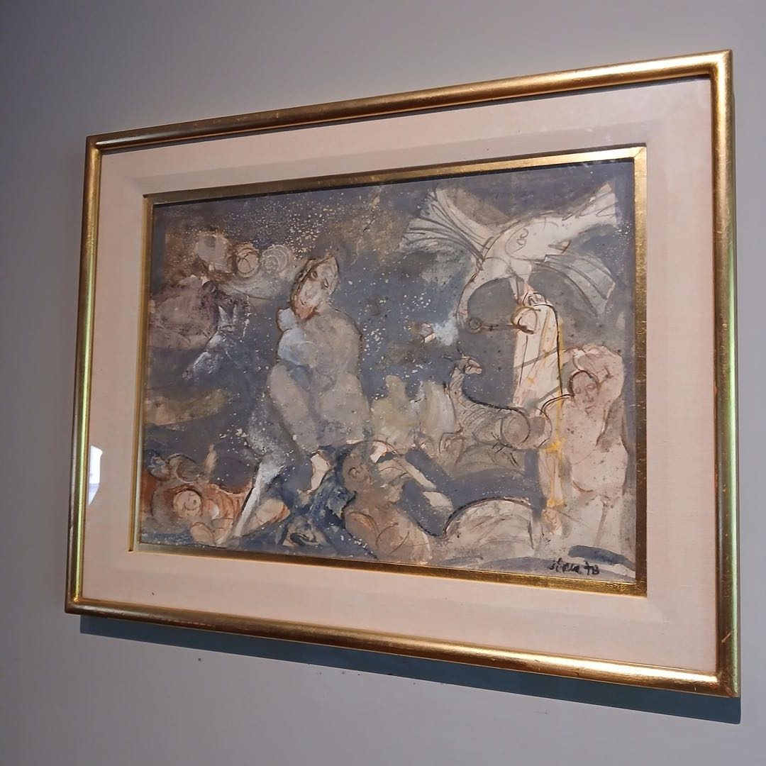 Técnica mixta de José Solla