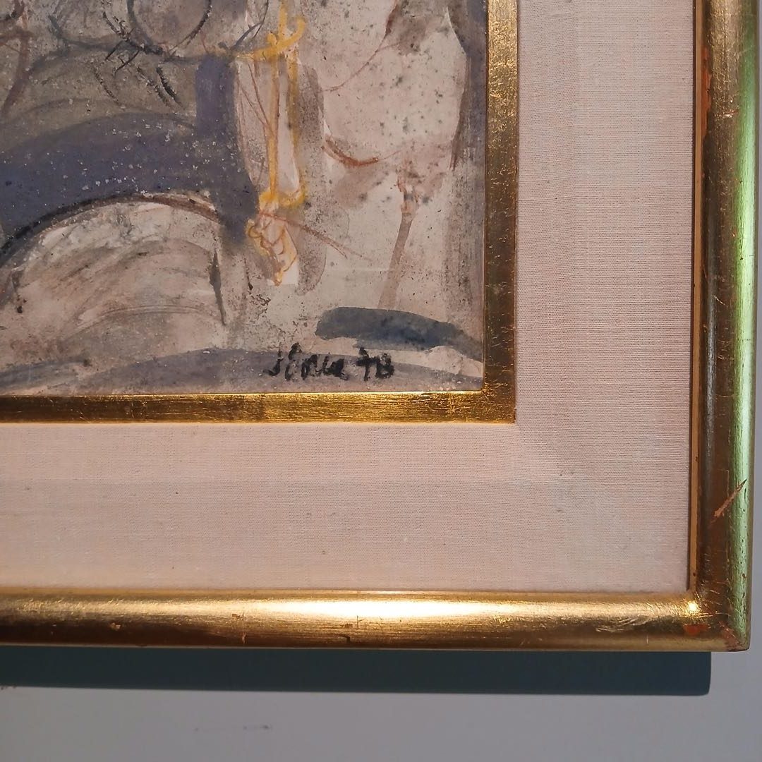 Técnica mixta de José Solla