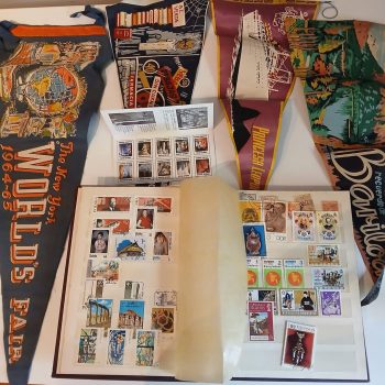 Estampillas y banderines