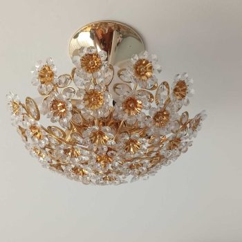 Par de plafones en bronce