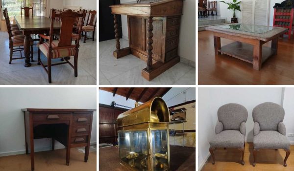 Sillón con apoya pies, Chispero + elementos chimenea, Batea, Juego