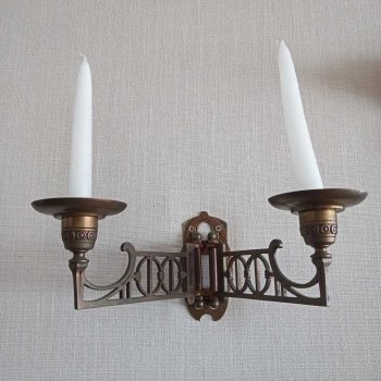 Par de candeleros de piano