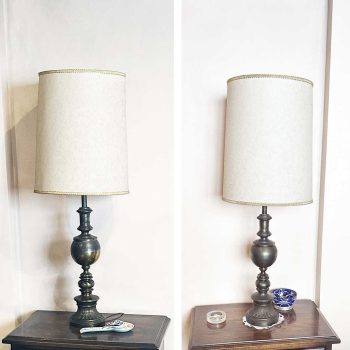Par de lámparas de mesa