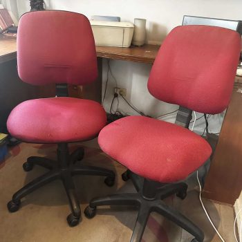 Par de sillas de escritorio