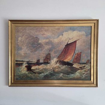 Óleo decorativo "Veleros"