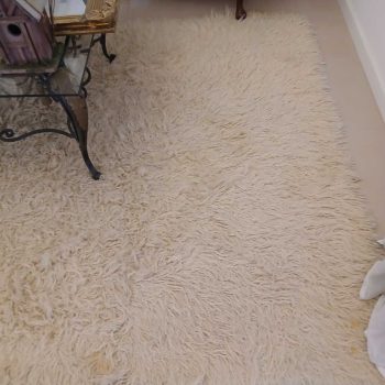 Alfombra peluda