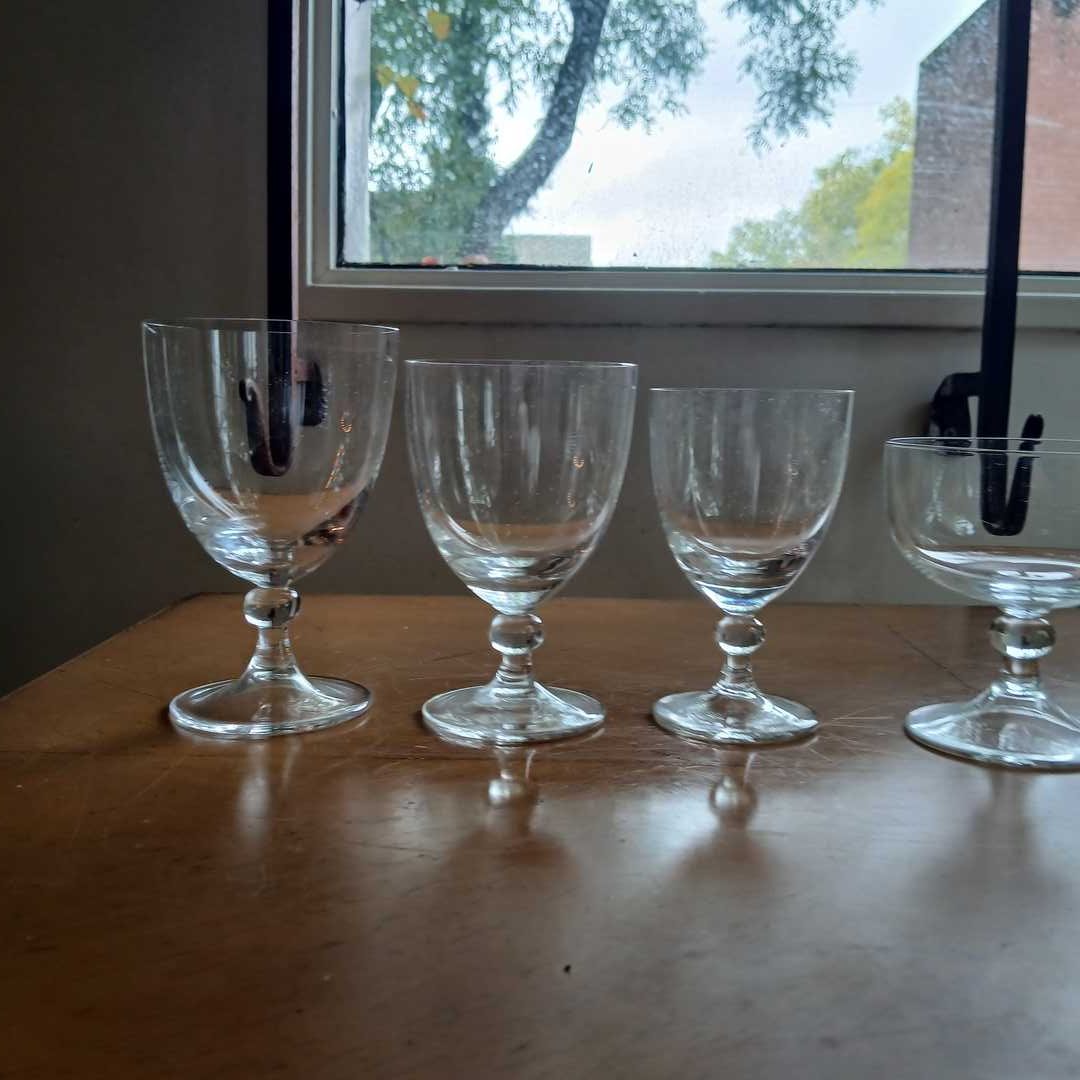 Copas de cristal San Carlos