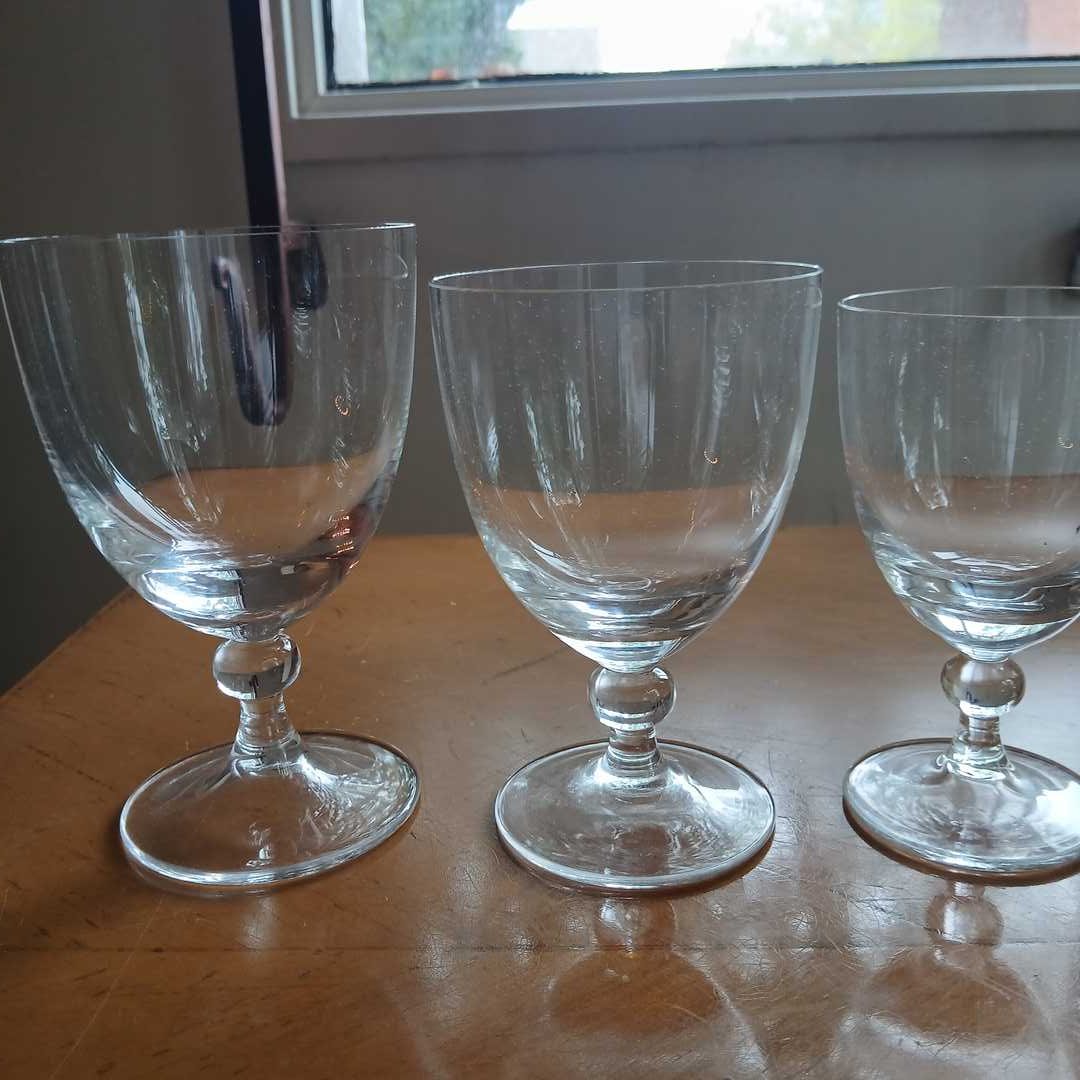 Copas de cristal San Carlos