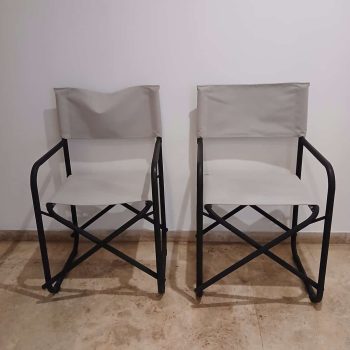 Par de sillones plegables
