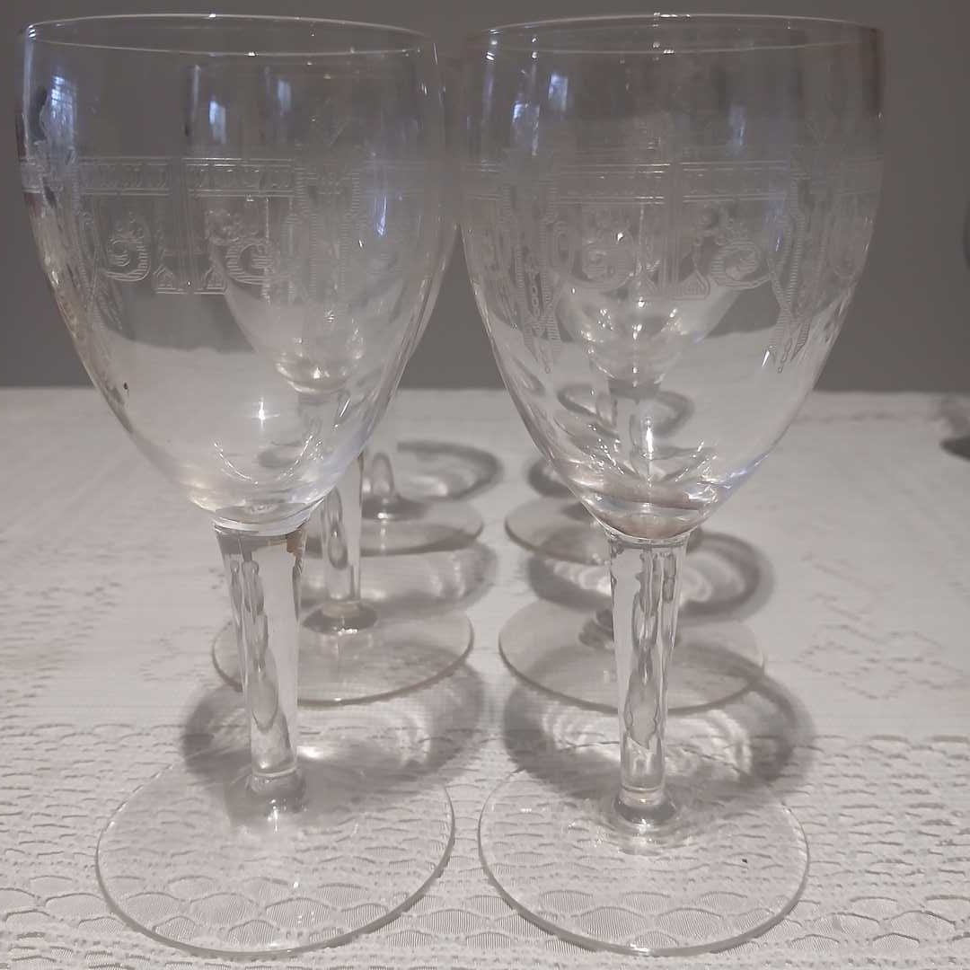 Copas cristal tallado