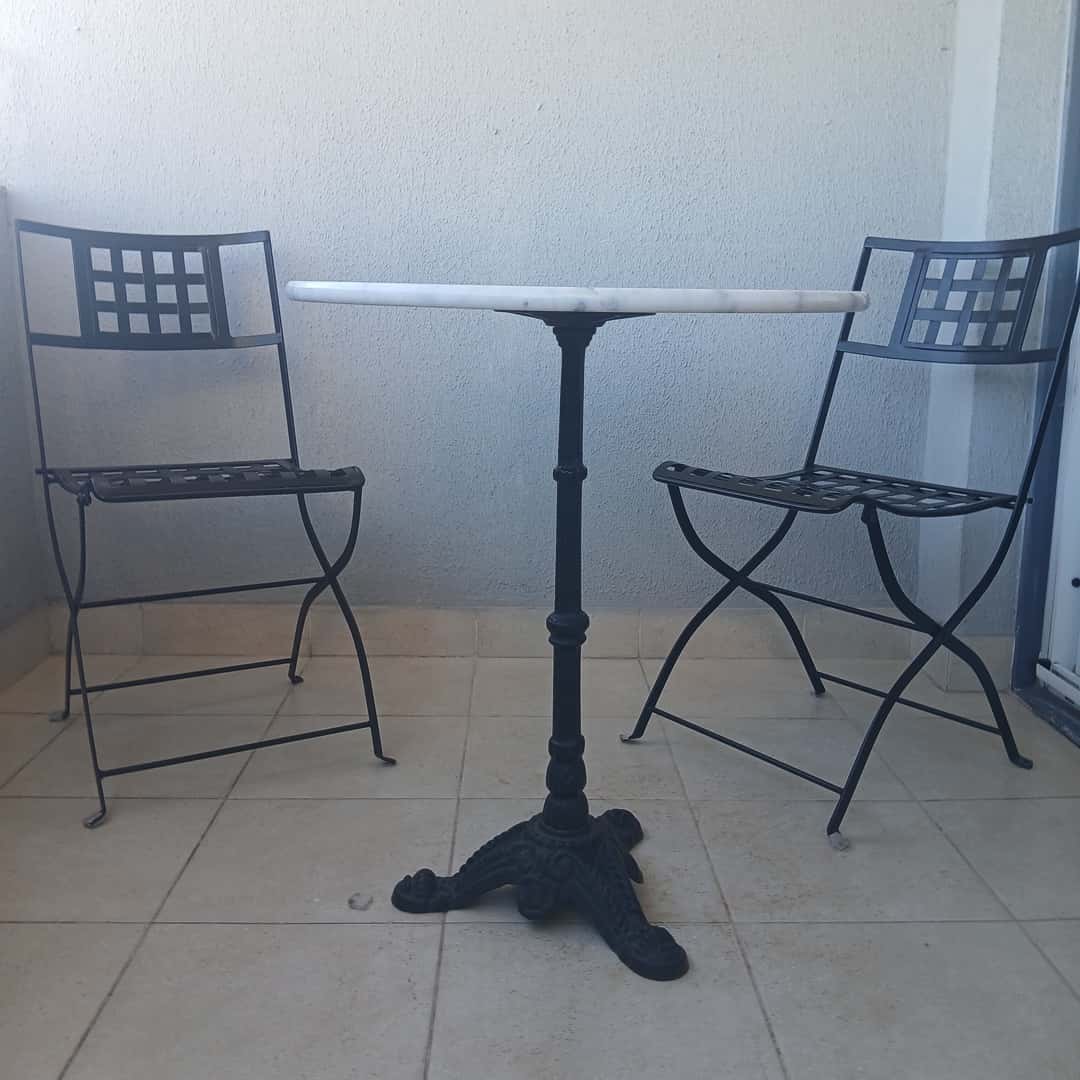 Juego de exterior en hierro