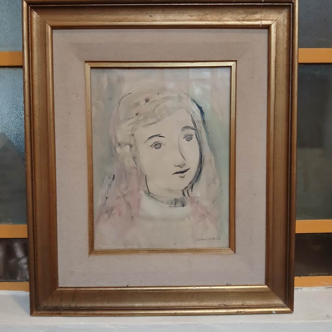 Retrato "Mujer", Juan Otero