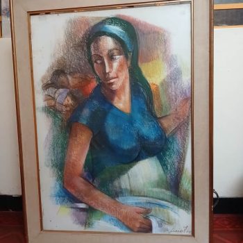 Retrato "Mujer con niños", Jesiat