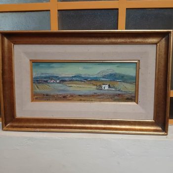 Óleo "Paisaje", Oscar Soldati