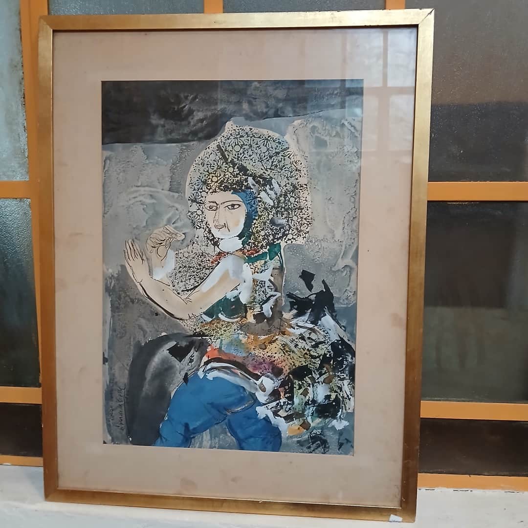 Técnica mixta "Mujer"