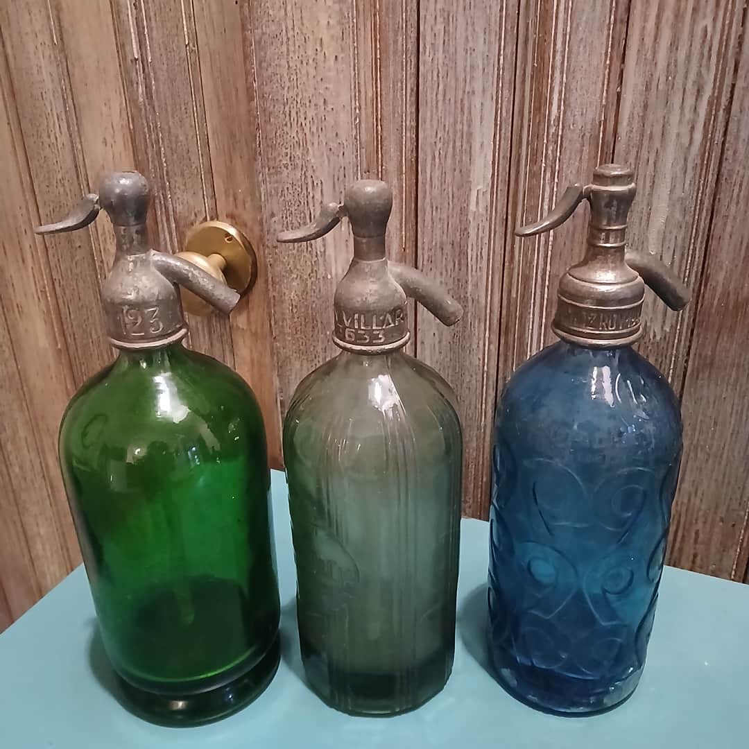 Sifones y botellas