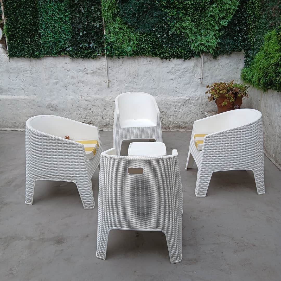 Juego de living de exterior
