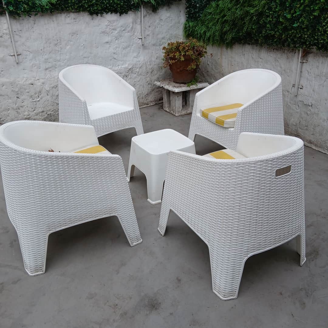 Juego de living de exterior