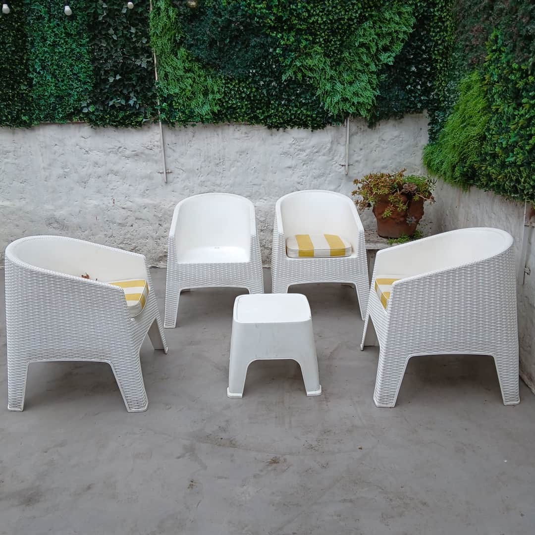 Juego de living de exterior