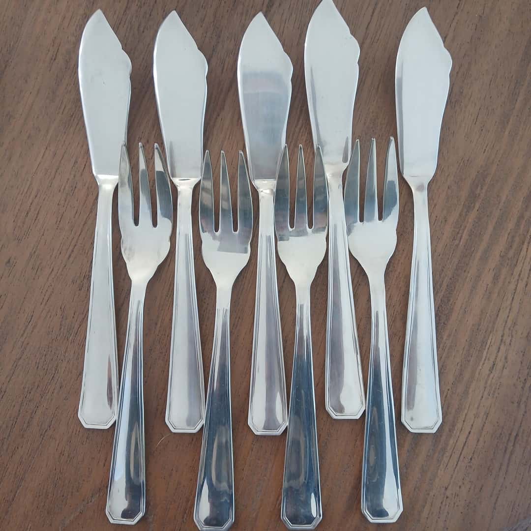 Juego de pescado Plata Lappas