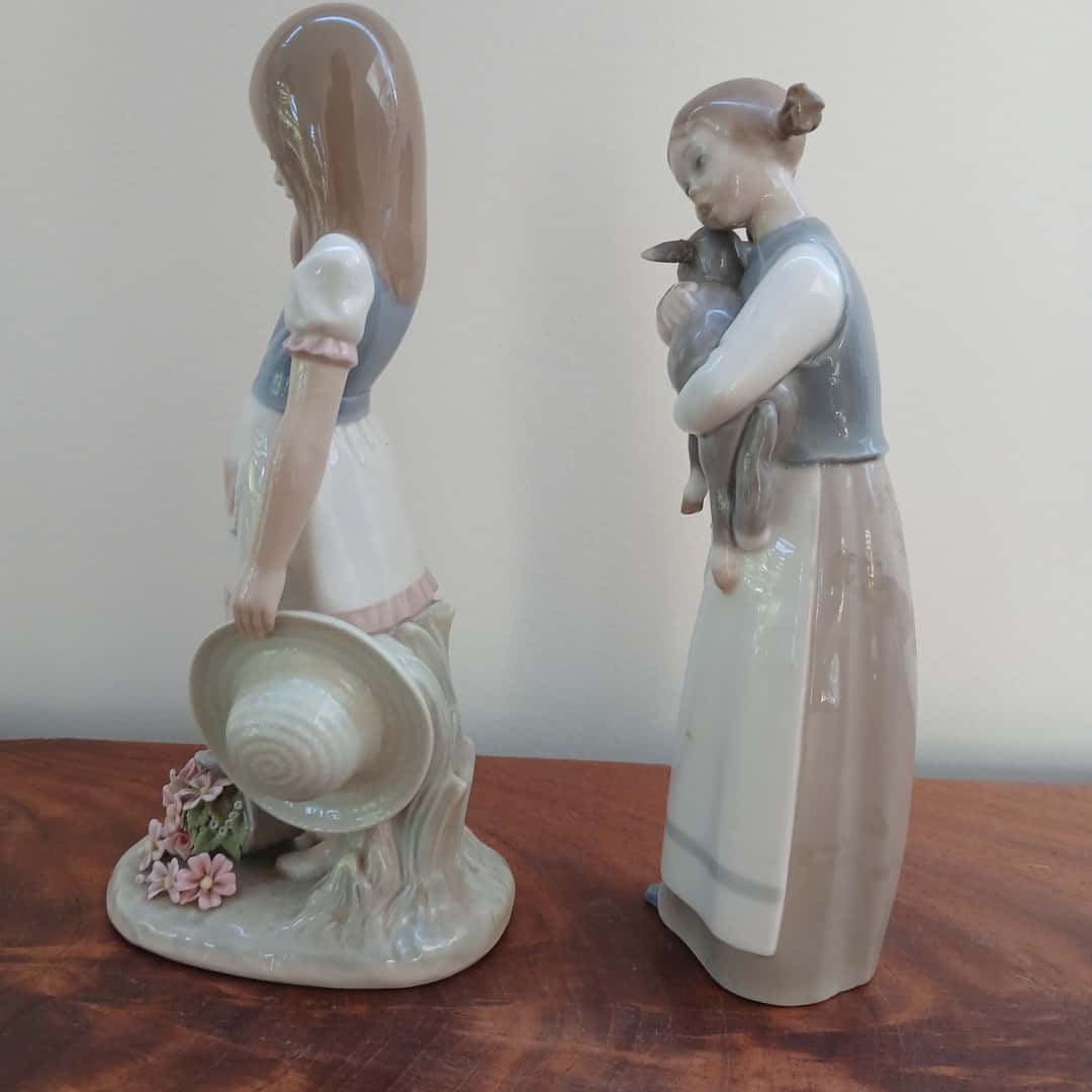 Figuras Lladró "Niñas"