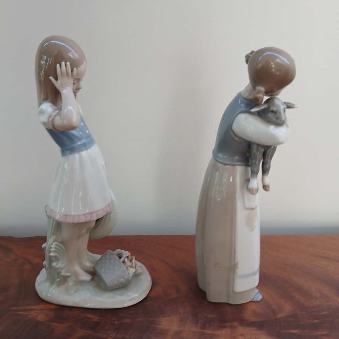 Figuras Lladró "Niñas"